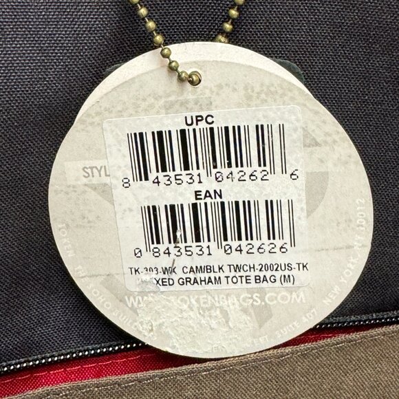 Token Waxed Nylon Junction Tote Bag - Picture 6 of 6